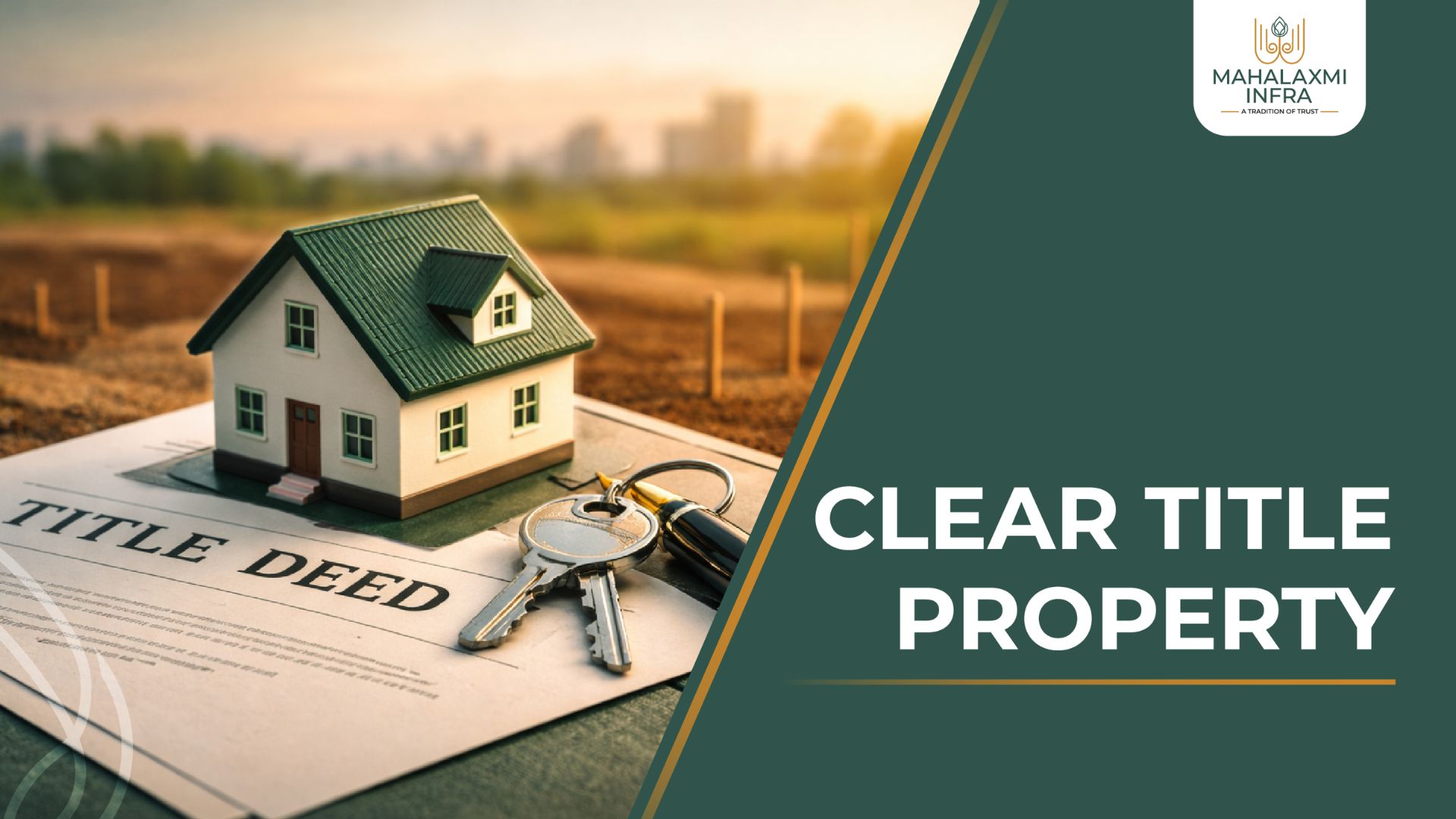 Clear Title Property What It Means and Why You Should Never Compromise on It